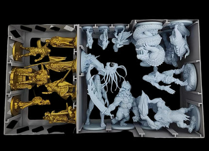 Blood Rage insert in box, monster compartment