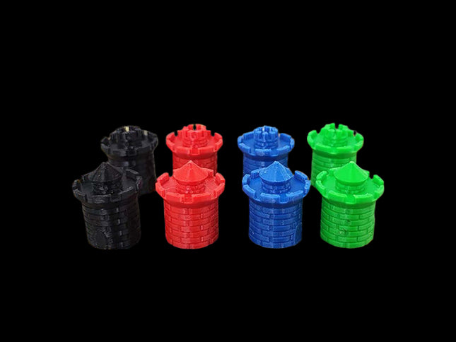 Castle of Burgundy player token towers main photo