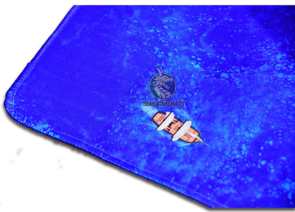 Catan Island-themed Playmat corner overview