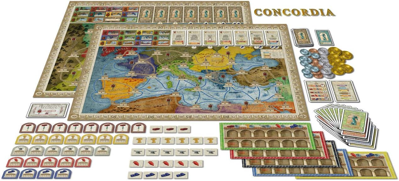 Nanny-level Concordia game strategy