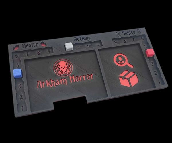 Arkham Horror LCG Investigator tray – BoardGameMats