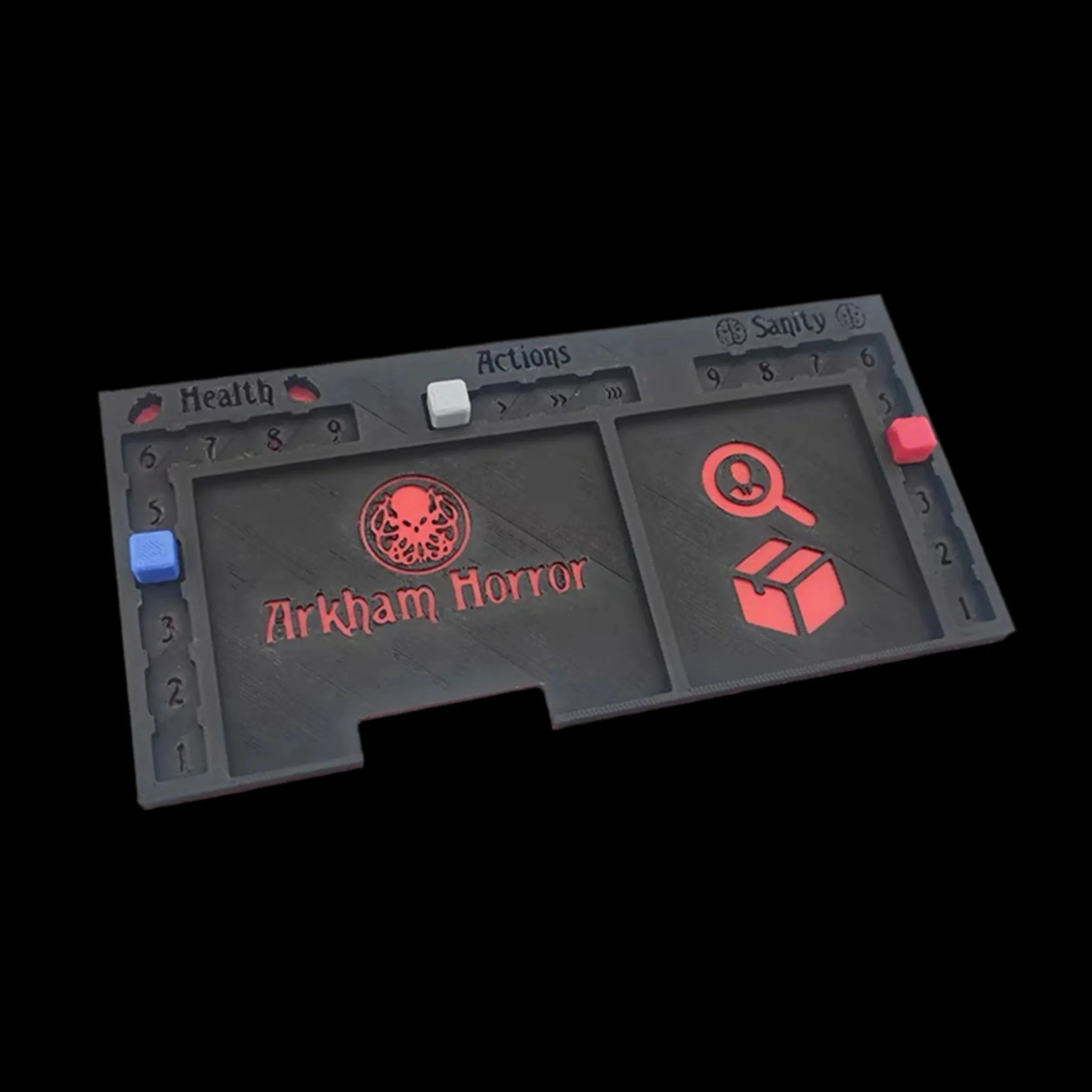 Arkham Horror LCG Investigator tray – BoardGameMats
