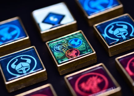 Blood Rage - clan and pillage tokens