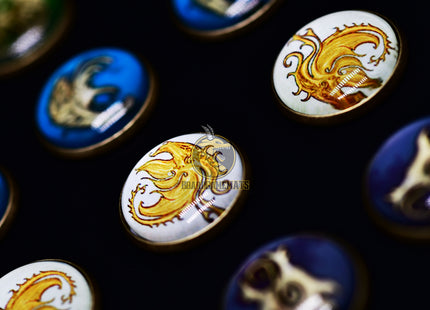 Blood Rage - clan and pillage tokens