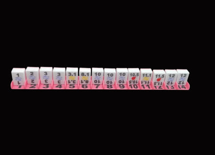 bombbusters mahjong tiles in pink player stand, front photo