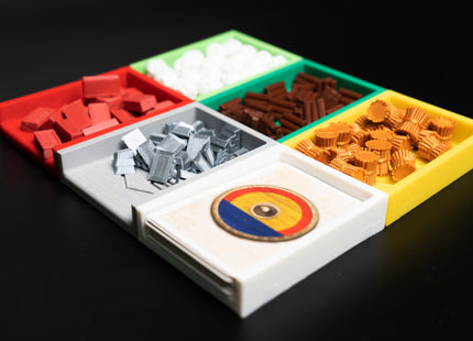 Catan - resources tray