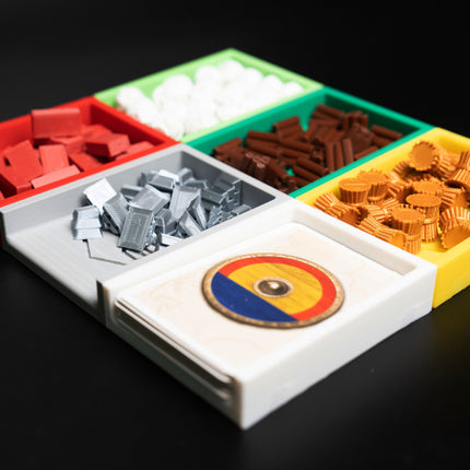 Catan - resources tray