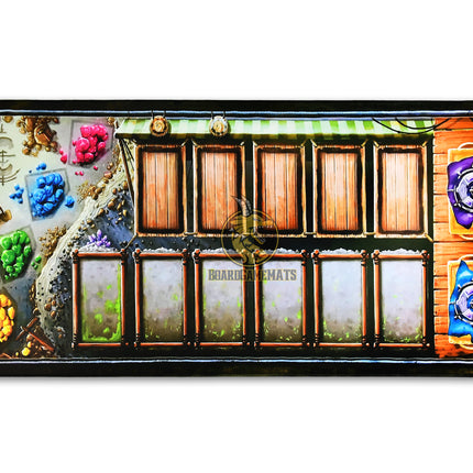 Mining style playmat for Century Spice road - main overview