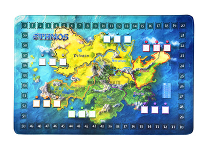 Ethnos island playmat , main overview