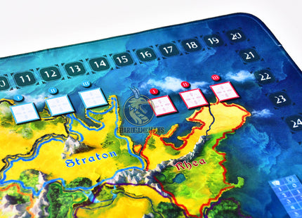 Ethnos island playmat , right-side focused