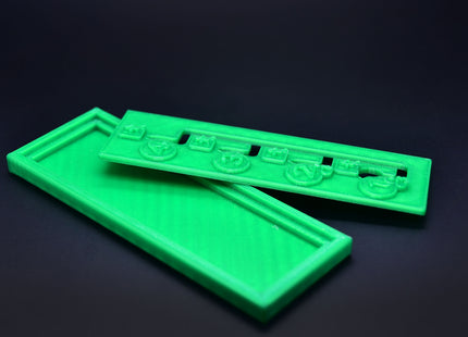 Green colored Gearboxes for Heat Formula 1 racing board game - functional overview