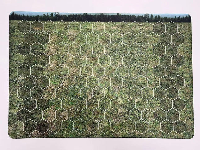 Playmat for heroes of might and magic 3 - main overview of spring forest design