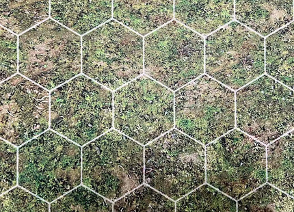 Playmat for heroes of might and magic 3 - center of the mat focus in spring forest design