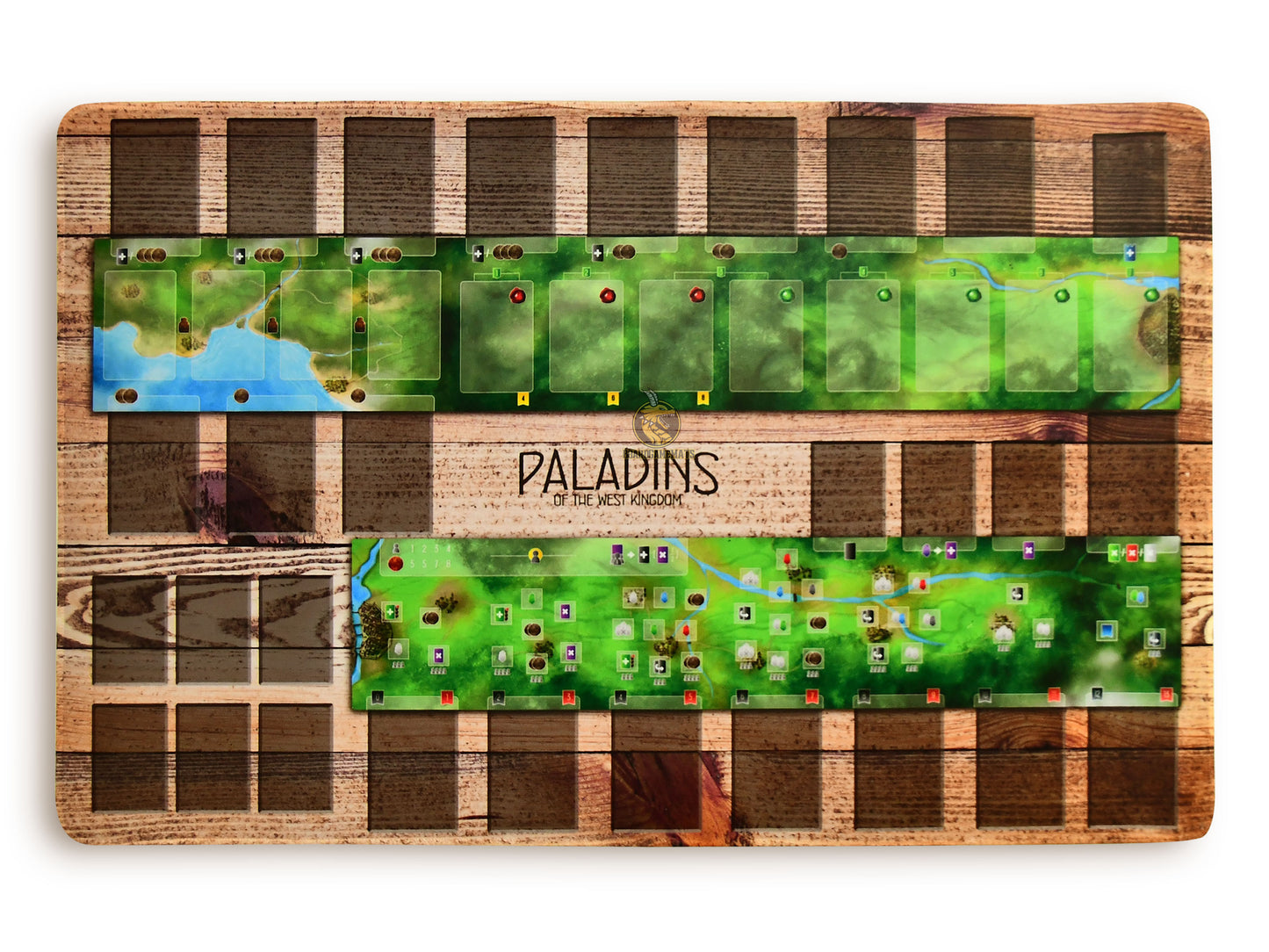 Playmat for Paladins of the West Kingdom - main overview