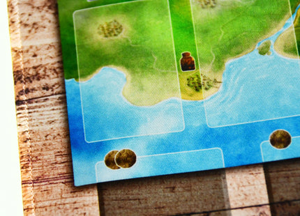 Playmat for Paladins of the West Kingdom - zoom focused