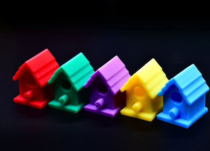 Birdhouse sets for Wingspan - single pieces of each color