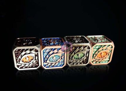 Cube Dragon Eye dices in four colors