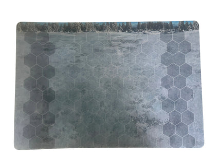 Playmat for heroes of might and magic 3 - main overview of winter forest design