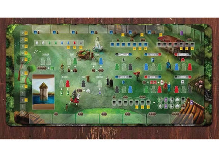 Player board for Paladins of the West Kingdom