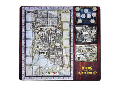 Lords of the Waterdeep - Game Mat