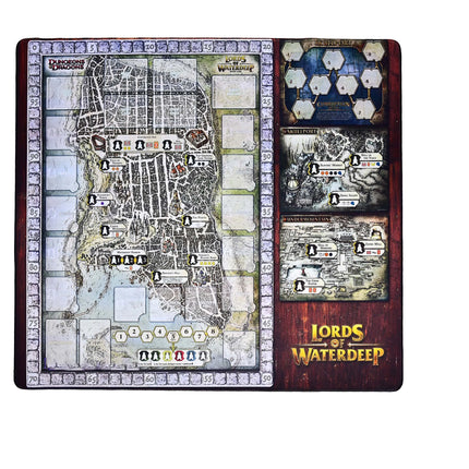 Lords of the Waterdeep - Game Mat