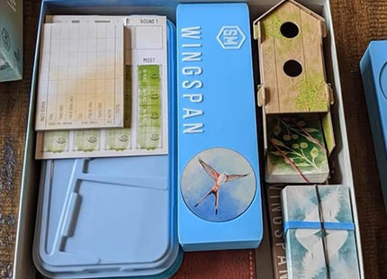 Wingspan resource organizer - fitting the game box and other components