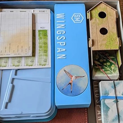 Wingspan resource organizer - fitting the game box and other components